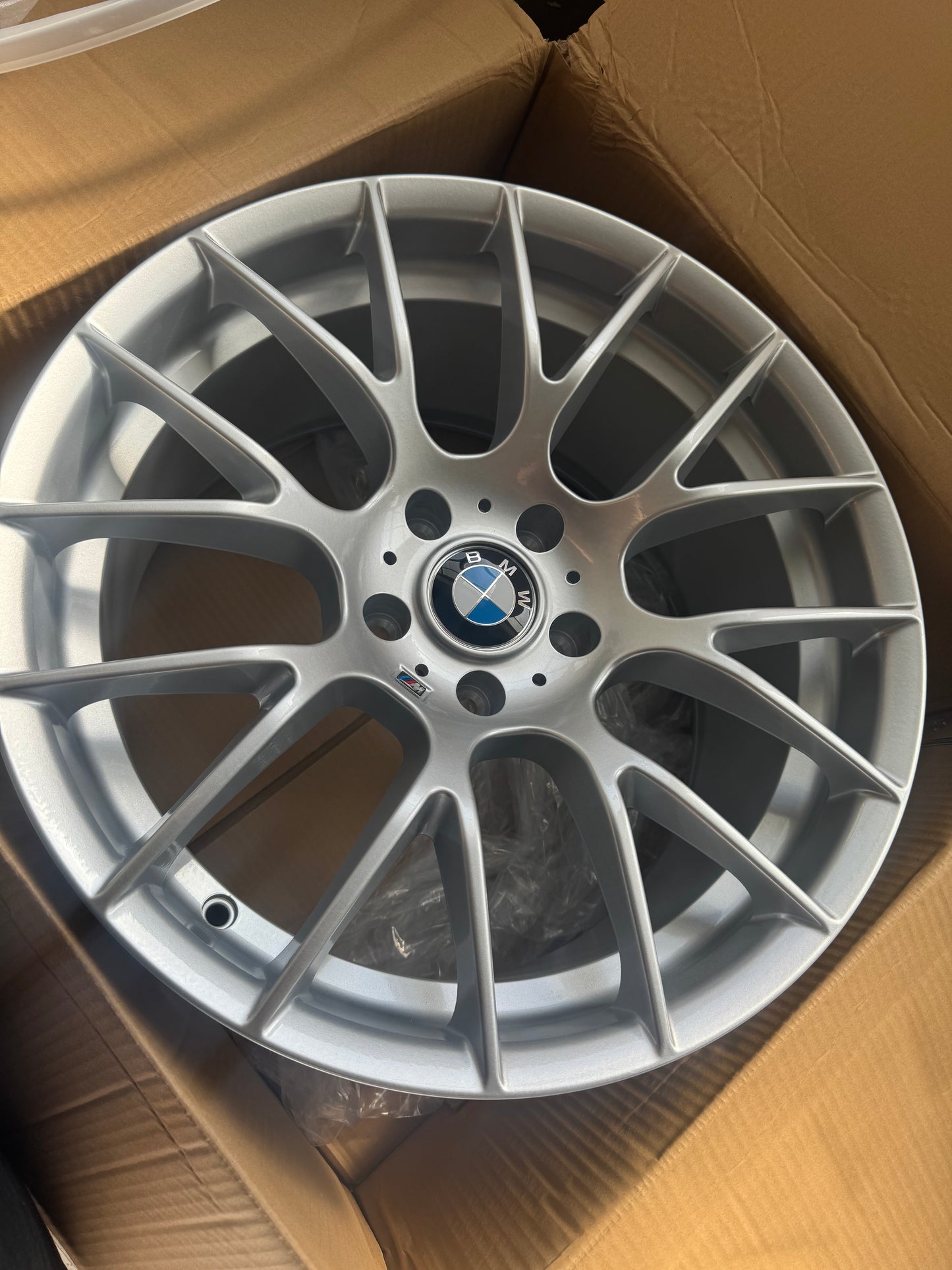19inch BMW 359M style staggered silver reps