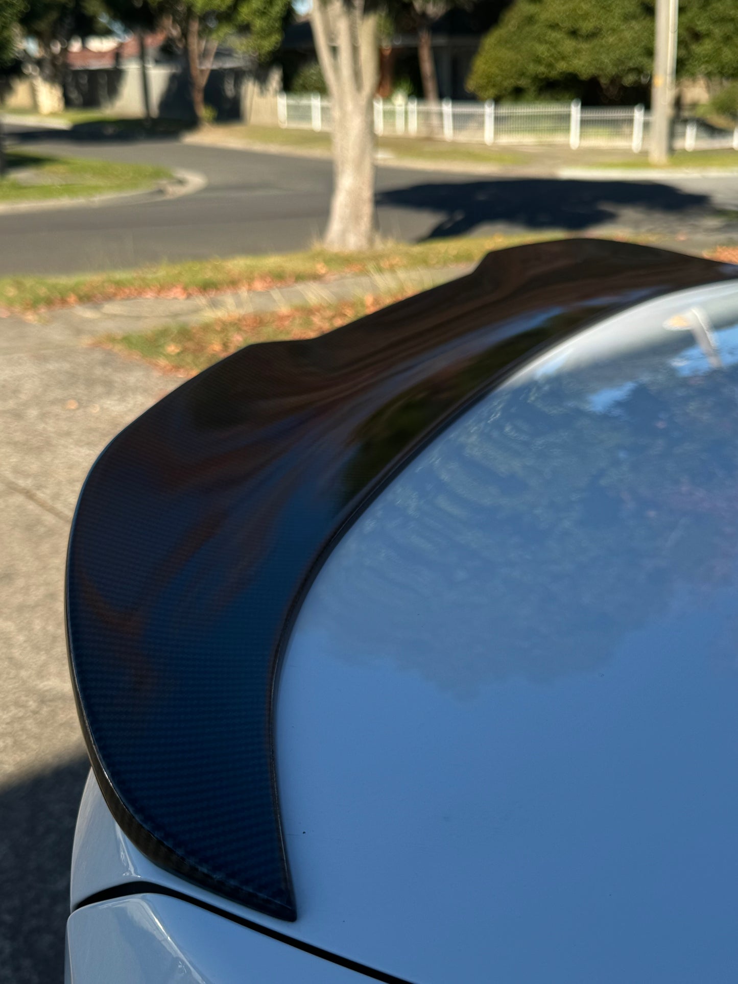 BMW f30 PSM style spoiler carbon fibre ( bmw 3 series 2012-2018 )