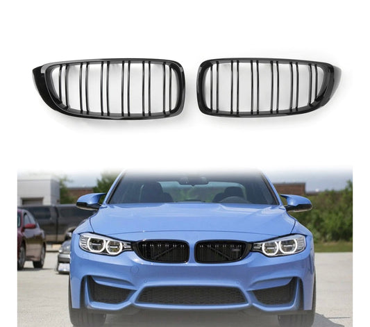 ABS BMW 4 series F32/F33/F36 gloss black front grille