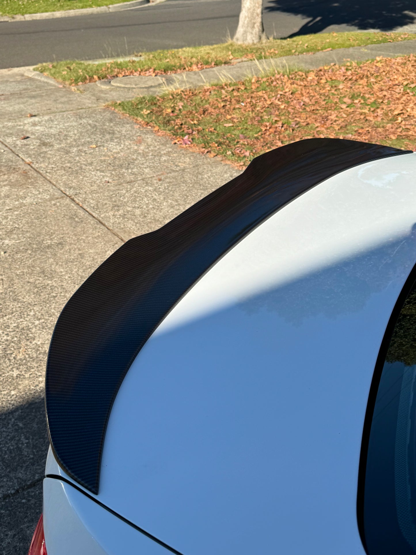 BMW f30 PSM style spoiler carbon fibre ( bmw 3 series 2012-2018 )